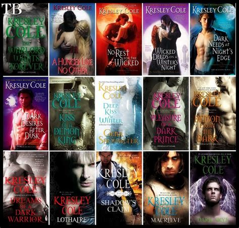 All Book Series by Kresley Cole .